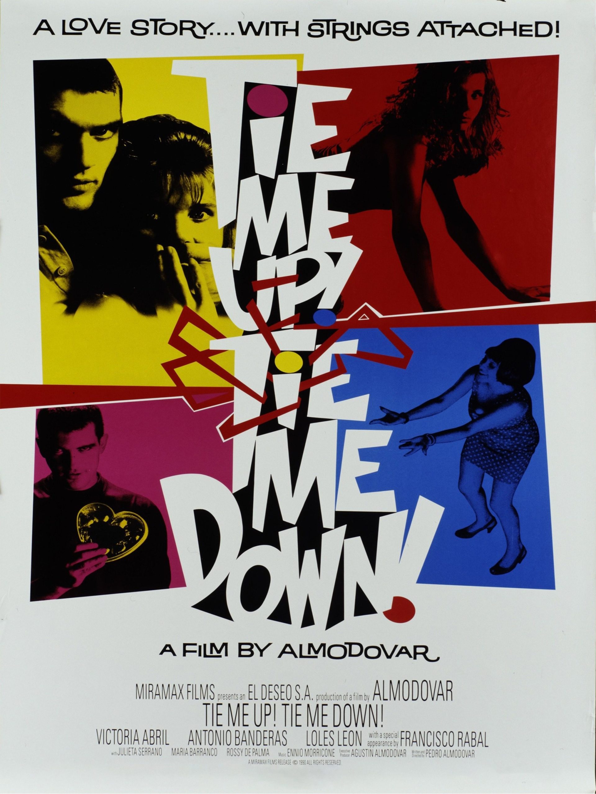 دانلود فیلم Tie Me Up! Tie Me Down! 1989 زیرنویس چسبیده