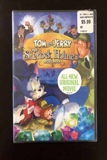 دانلود فیلم Tom and Jerry Meet Sherlock Holmes 2010 دوبله فارسی