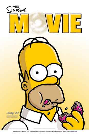 دانلود فیلم The Simpsons Movie 2007 دوبله فارسی