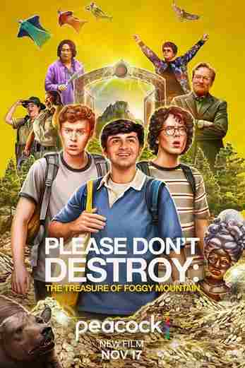 دانلود فیلم Please Dont Destroy: The Treasure of Foggy Mountain 2023 دوبله فارسی