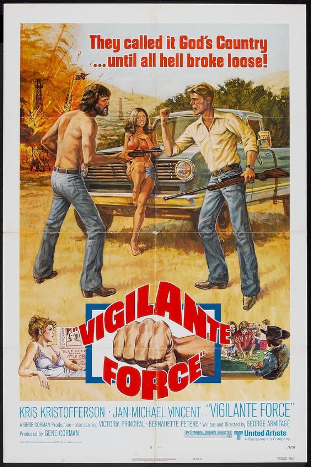 دانلود فیلم Vigilante Force 1976 دوبله فارسی